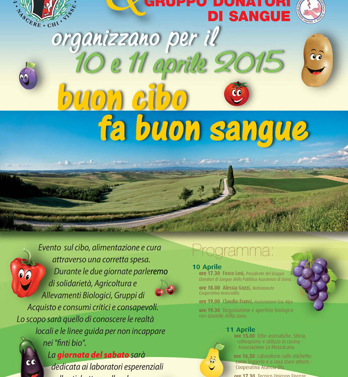 pubblica assistenza di siena pranzo donatori del sangue