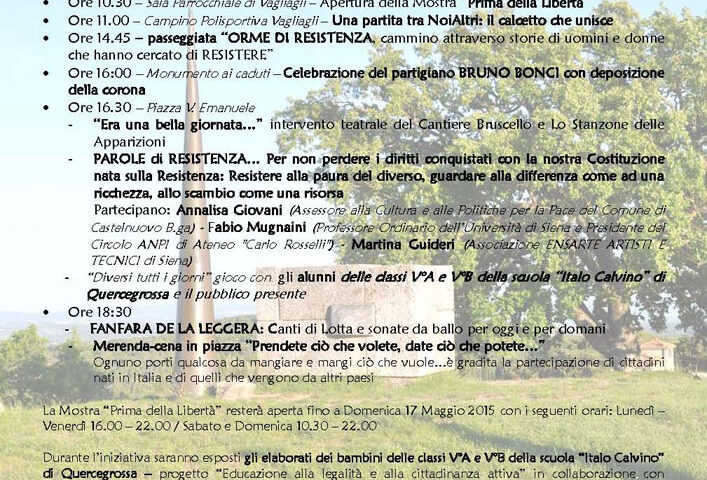 orme di resistenza 2015