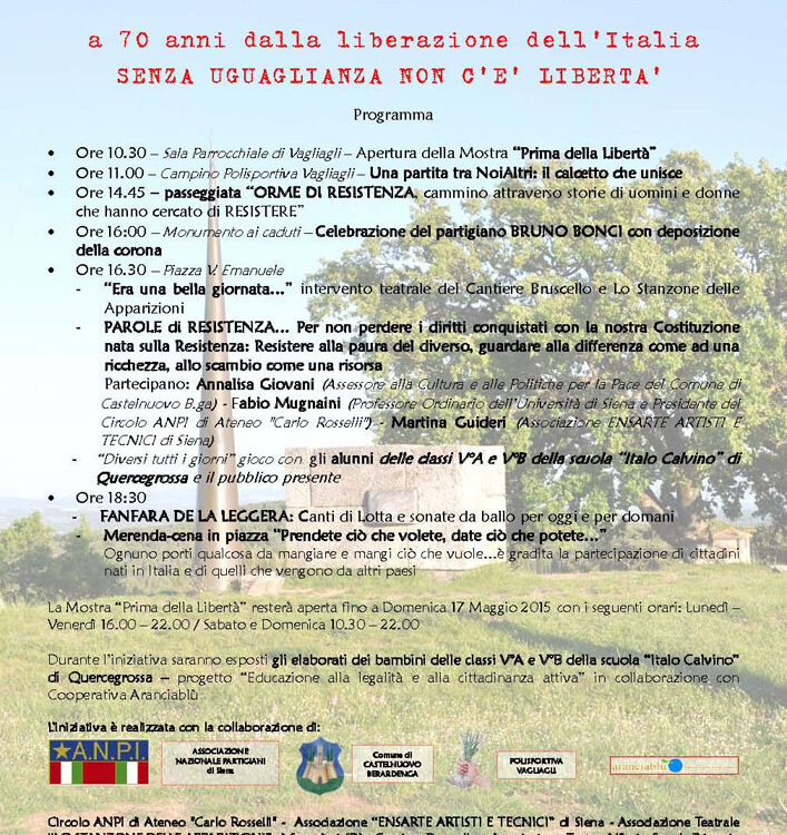 orme di resistenza 2015